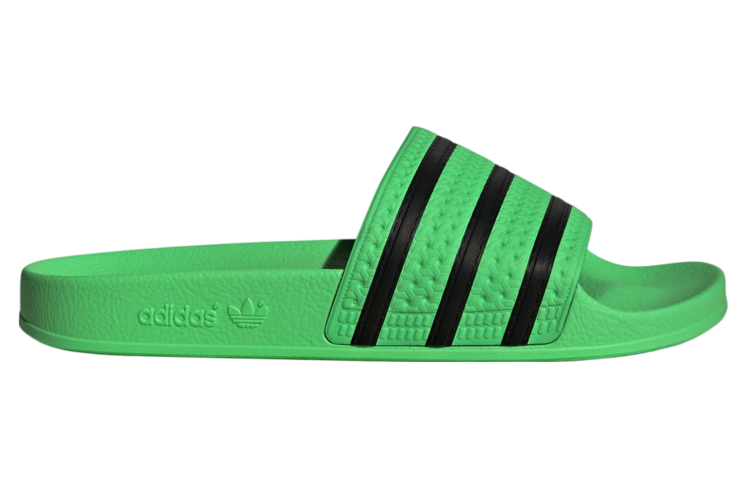 Adidas Adilette Screaming Green / Core Black