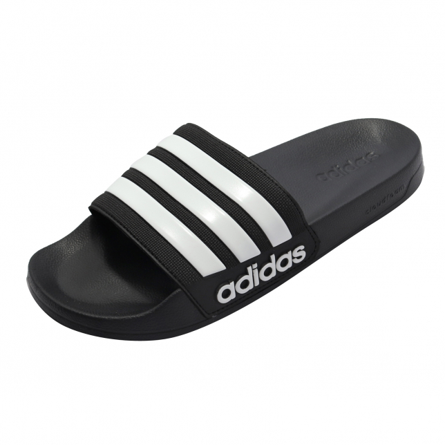 adidas Adilette Shower Core Black Footwear White GZ5922 - KicksOnFire.com