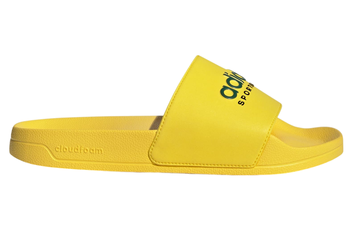 Adidas Adilette Shower WMNS Yellow / Collegiate Green