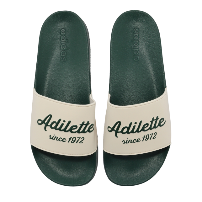 Adidas Adilette Shower Wonder White / Collegiate Green