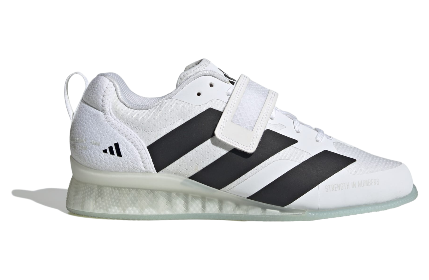 Adidas Adipower 3 Cloud White / Core Black / Crystal Sky