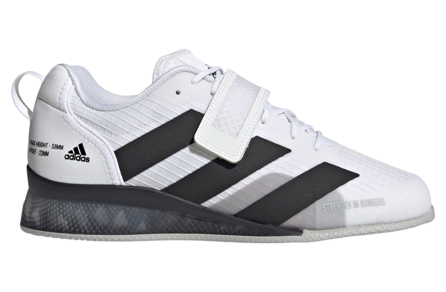 Adidas Adipower 3 Wmns Cloud White / Core Black