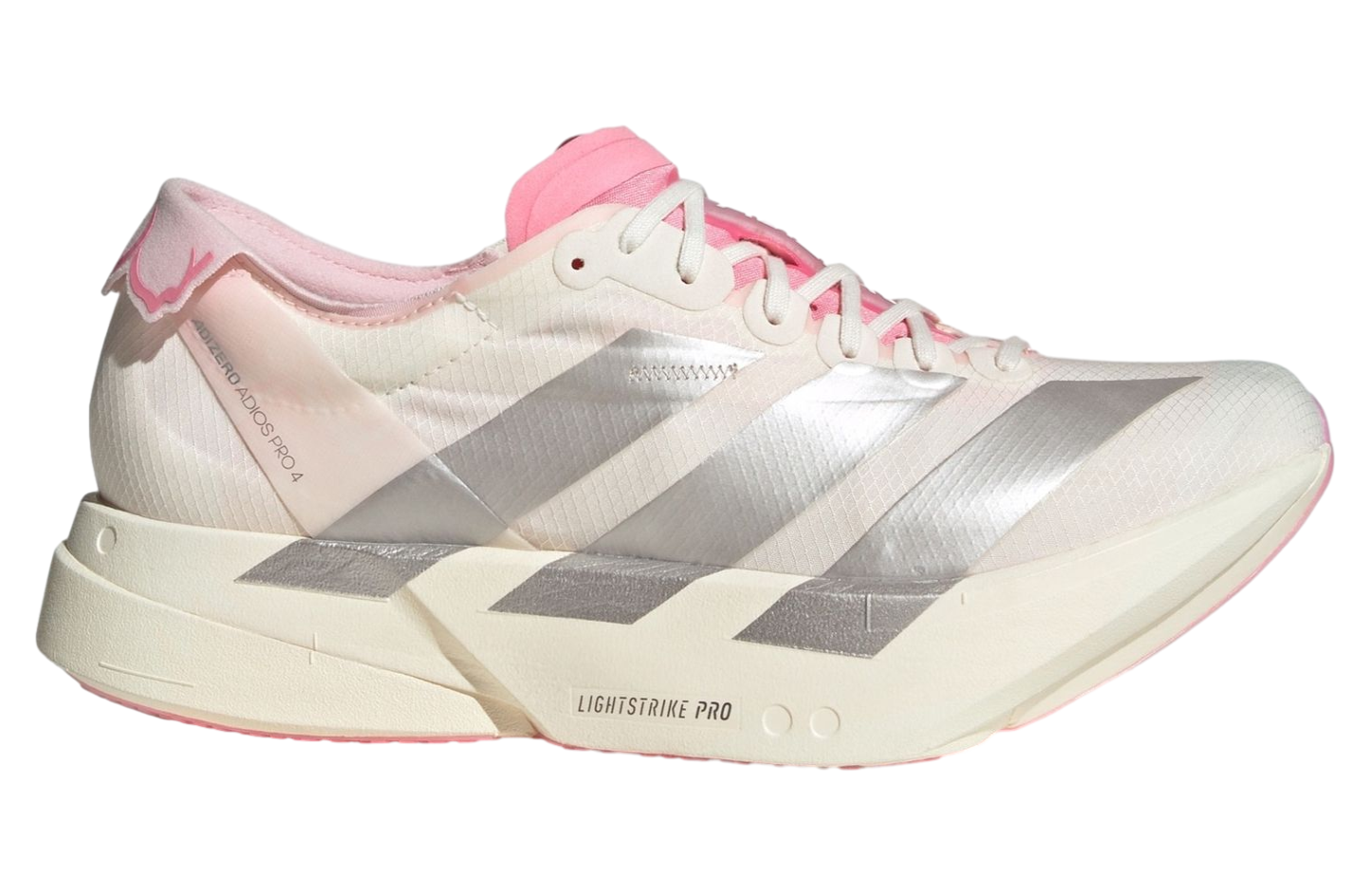 Adidas Adizero Adios Crew White / Silver Metallic