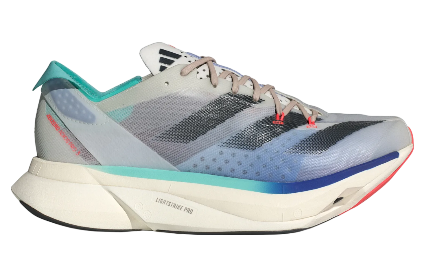 Adidas Adizero Adios Pro 3 Wmns Off White / Aurora Ink / Flash Aqua