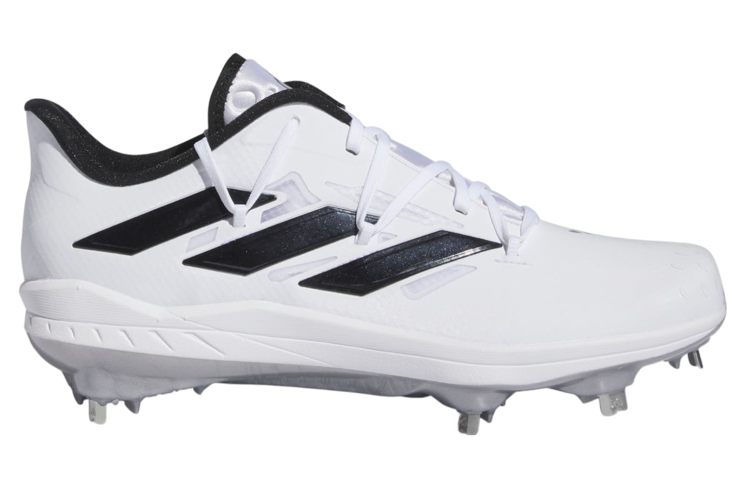 Adidas Adizero Afterburner 9 Cleats Cloud White / Core Black