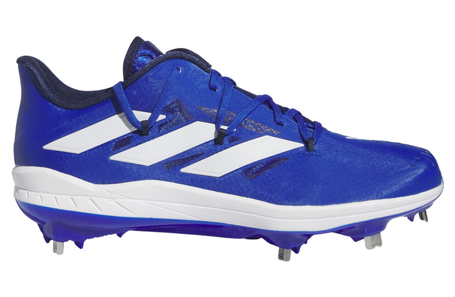 Adidas Adizero Afterburner 9 Cleats Royal Blue / Cloud White