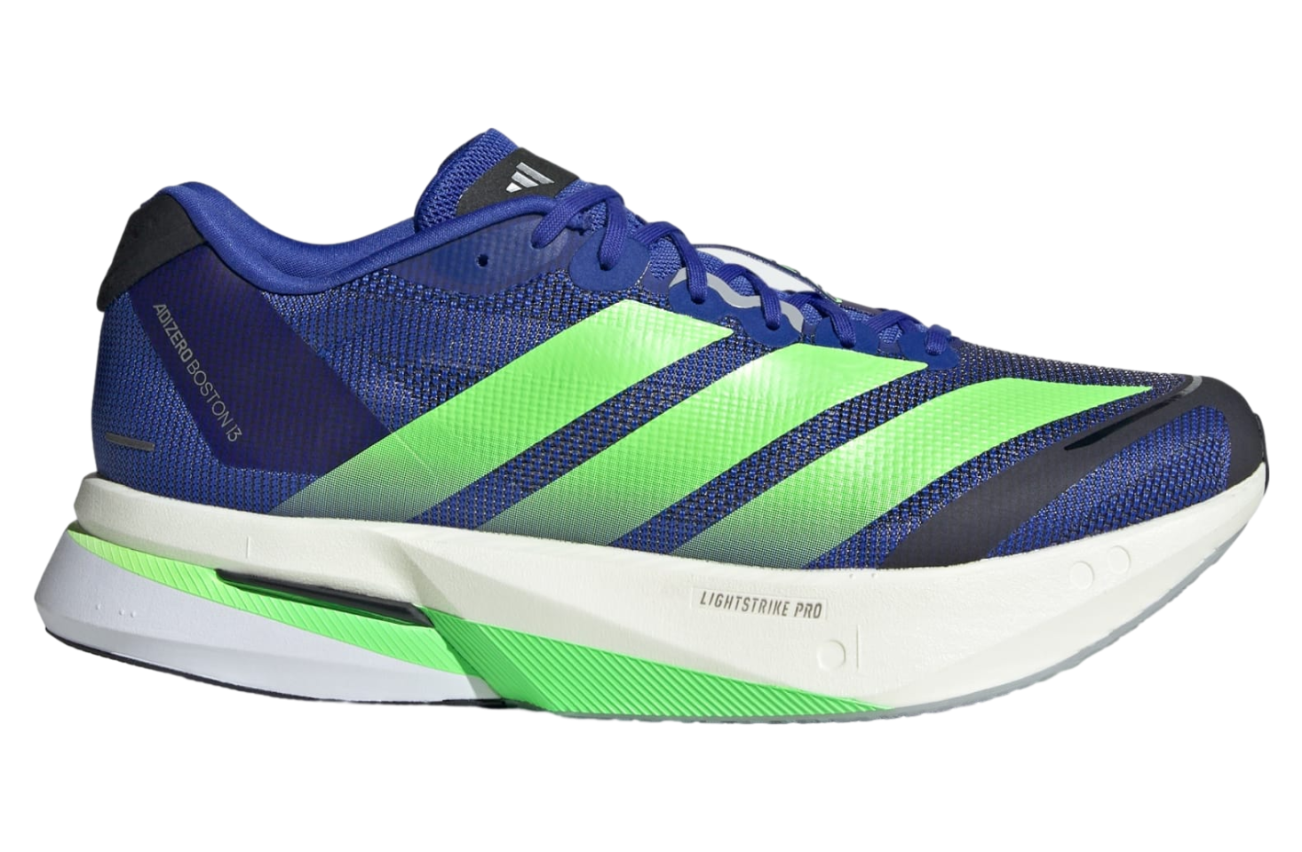 Adidas Adizero Boston 13 Lucid Blue / Lime Burst