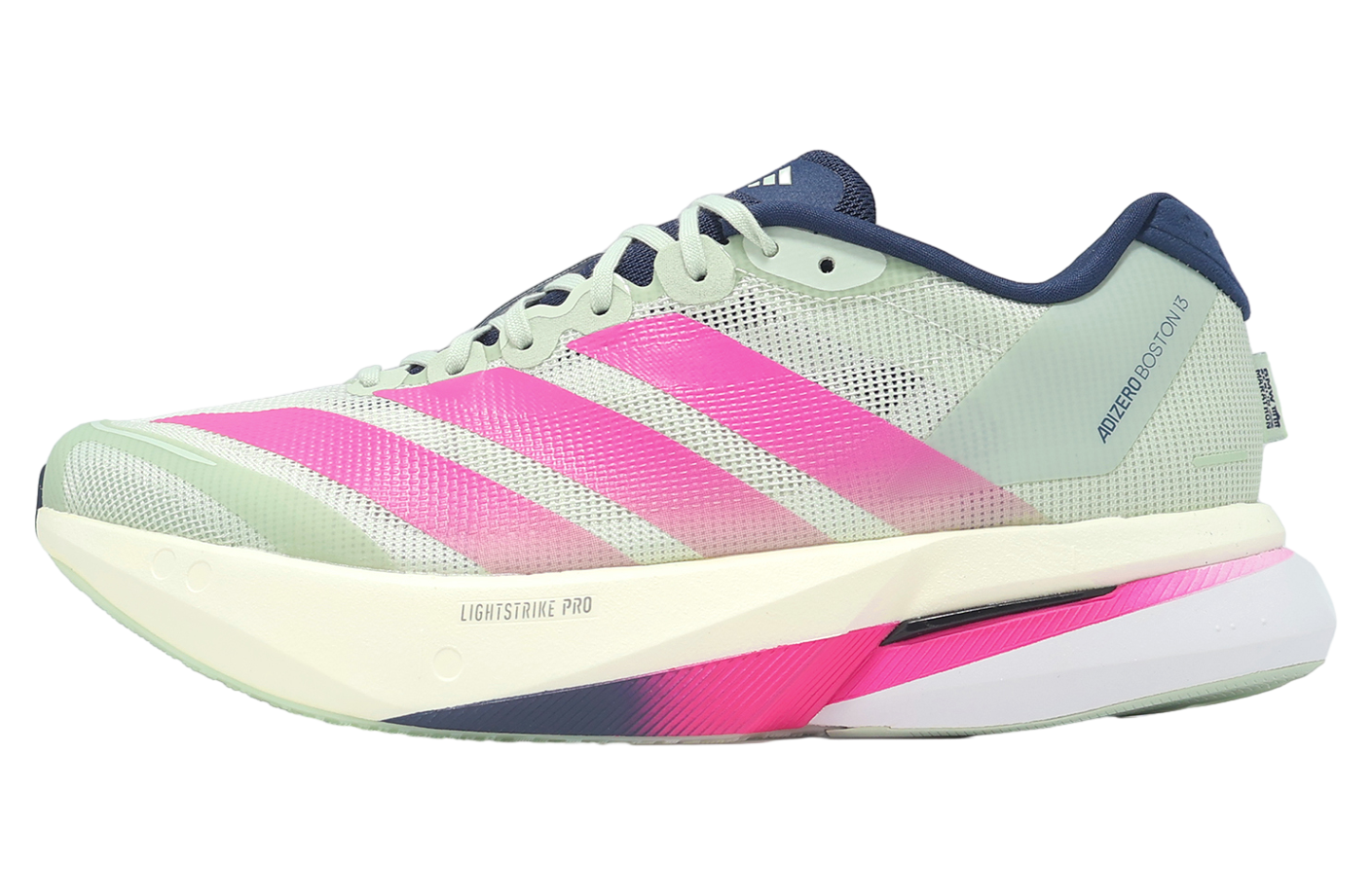 Adidas Adizero Boston 13 M Linen Green / Shock Pink