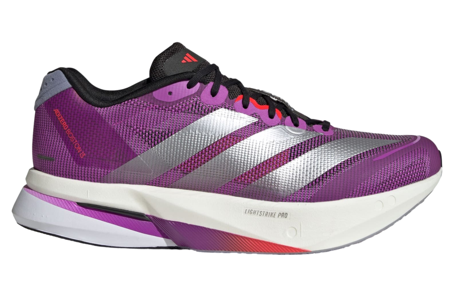 Adidas Adizero Boston 13 Purple Burst / Silver Metallic