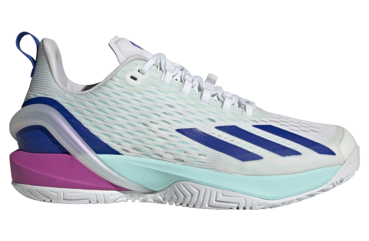 Adidas Adizero Cybersonic Tennis Lucid Blue Semi Flash Aqua