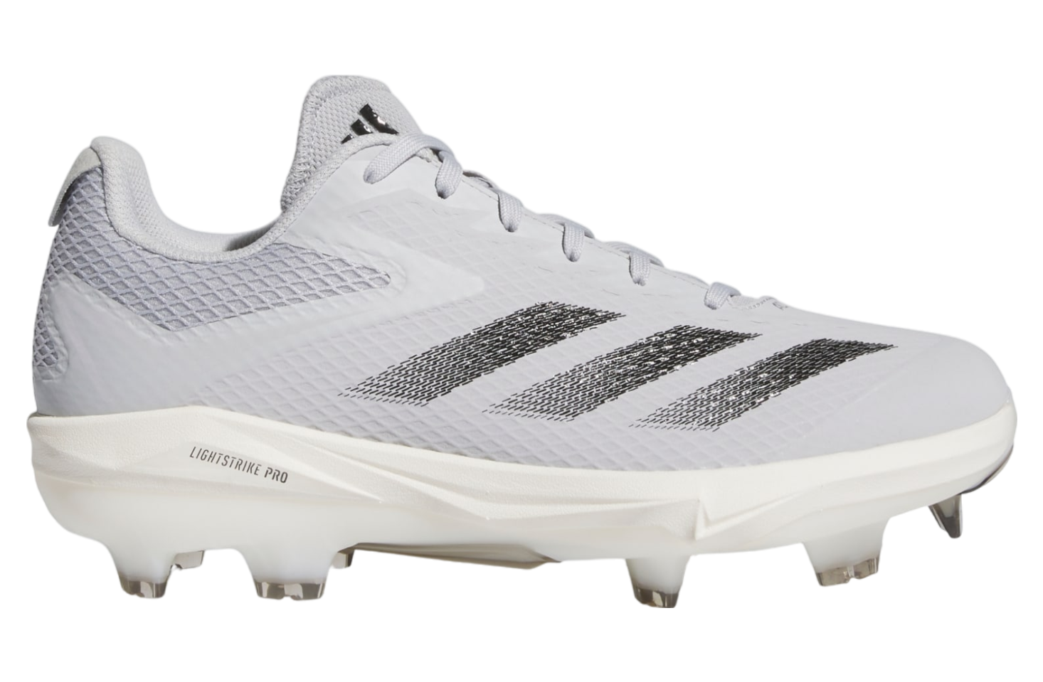 Adidas Adizero Electric Tpu Baseball Cleats Team Light Grey / Core ...