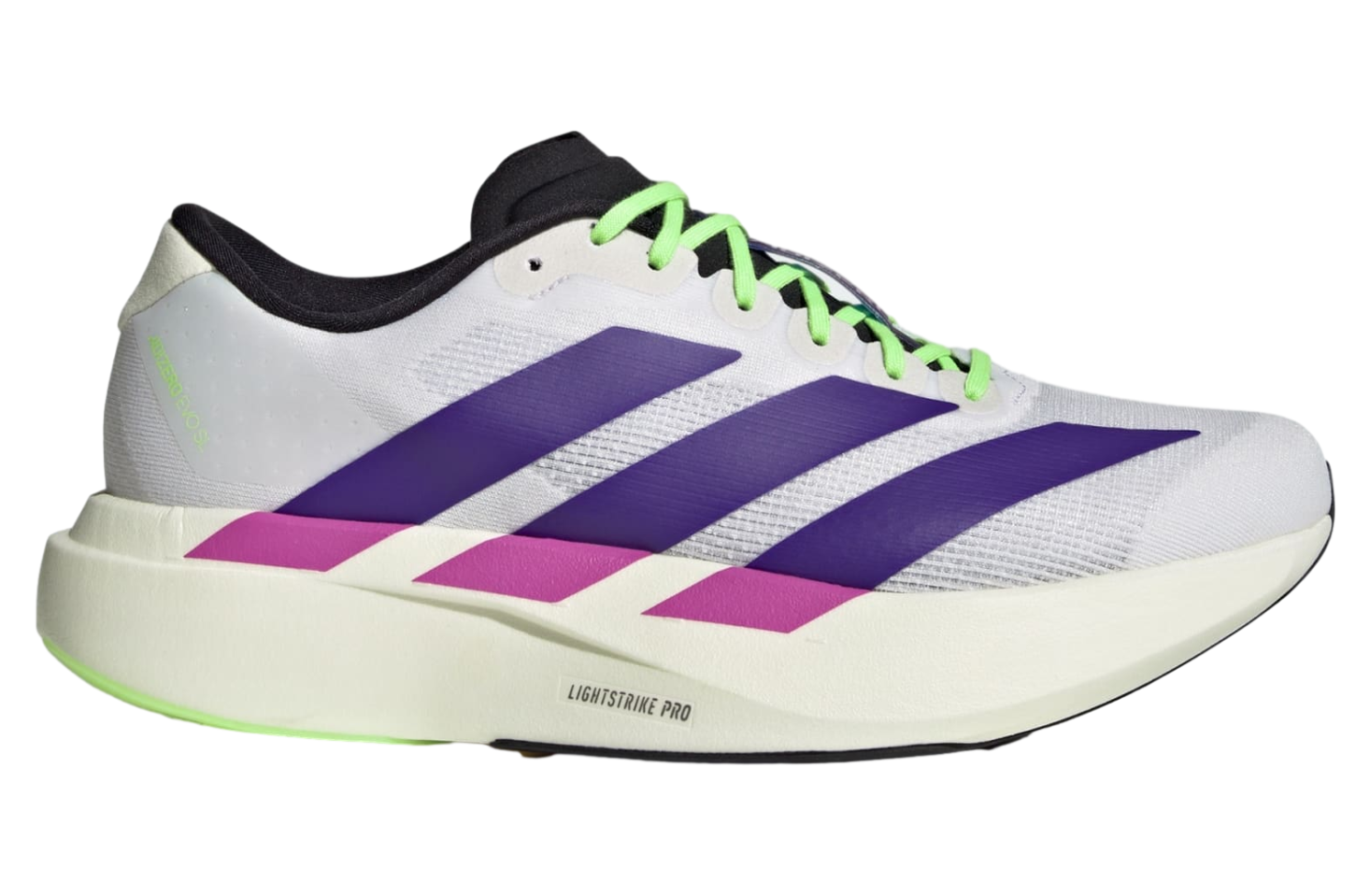 Adidas Adizero Evo SL Cloud White / Collegiate Purple