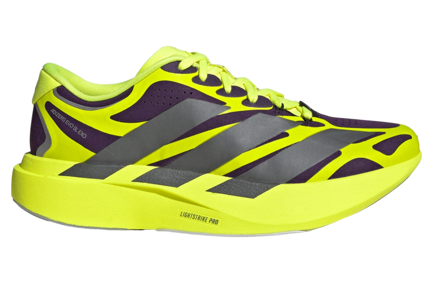 Adidas Adizero Evo SL Exo Aurora Plum / Iron Metallic