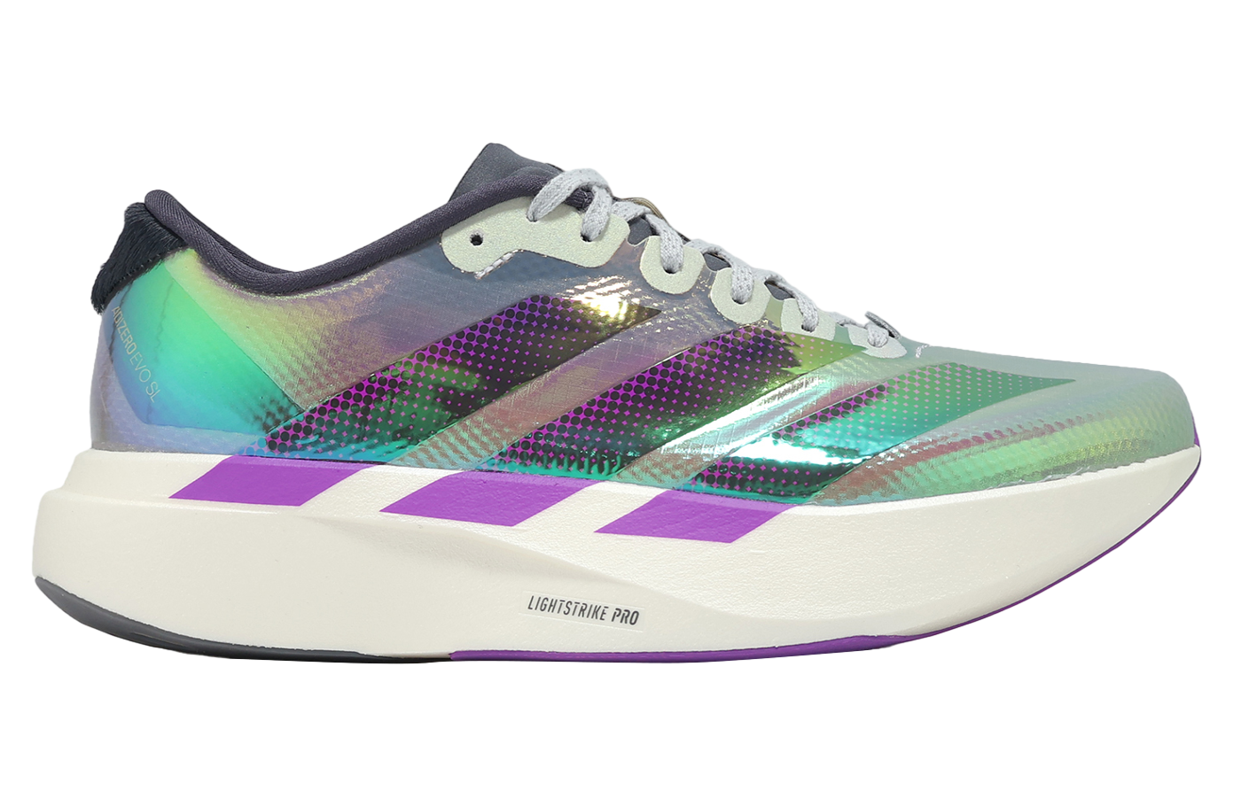 Adidas Adizero Evo SL Woven CNY Clear Grey / Purple Burst