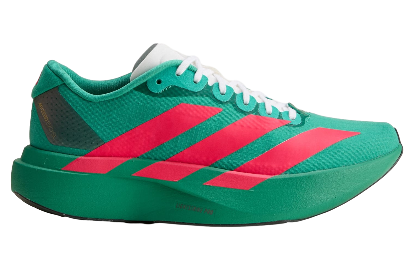 Adidas Adizero Evo SL Woven WMNS Court Green / Lucid Red
