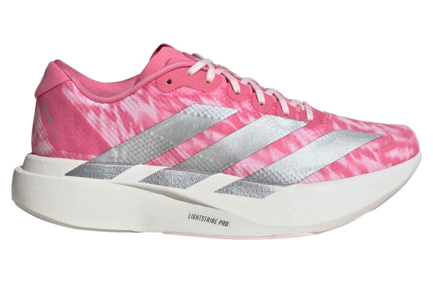 Adidas Adizero Evo SL Woven WMNS Pink Fusion / Silver Metallic