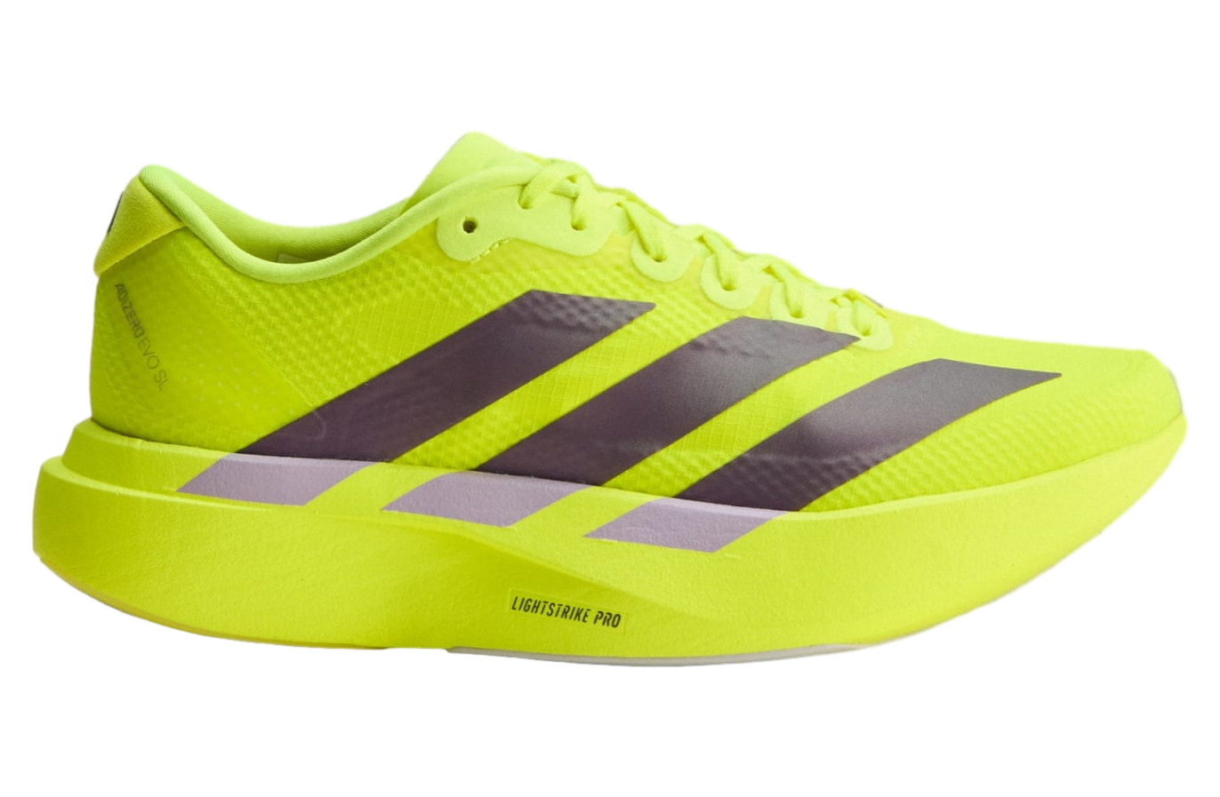 Adidas Adizero Evo SL Woven WMNS Solar Yellow / Aurora Plum