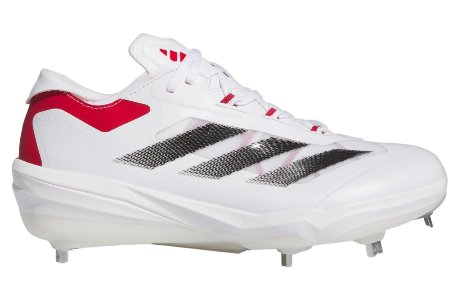 Adidas Adizero Impact Baseball Cleats Cloud White / Team Power Red