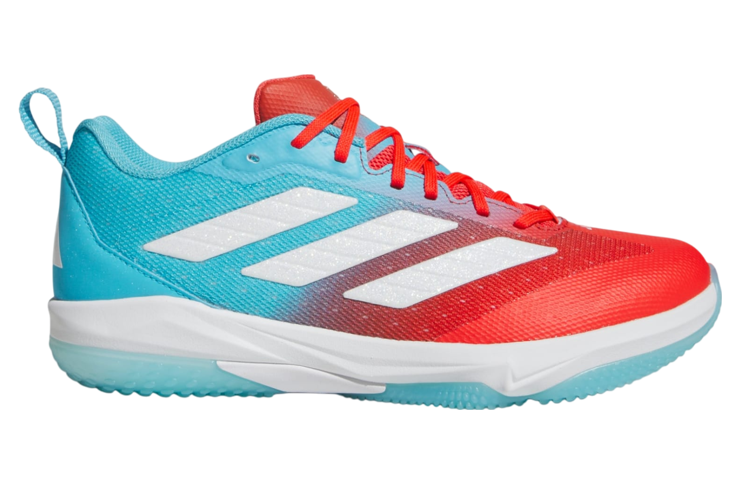 Adidas Adizero Impact Candy Baseball Turf Bright Cyan / Cloud White
