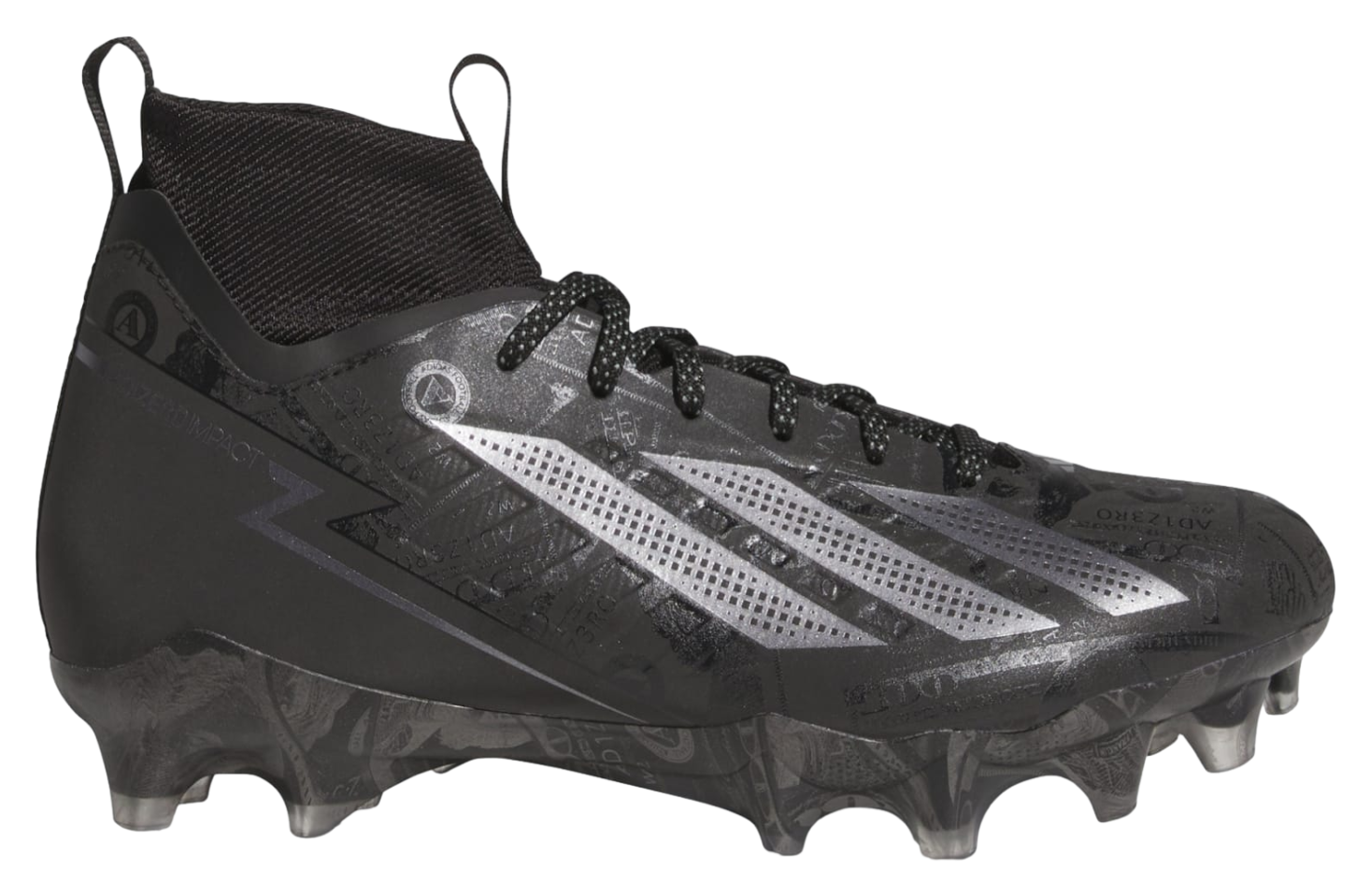 Adidas Adizero Impact II Currency Neutral Core Black / Iron Metallic