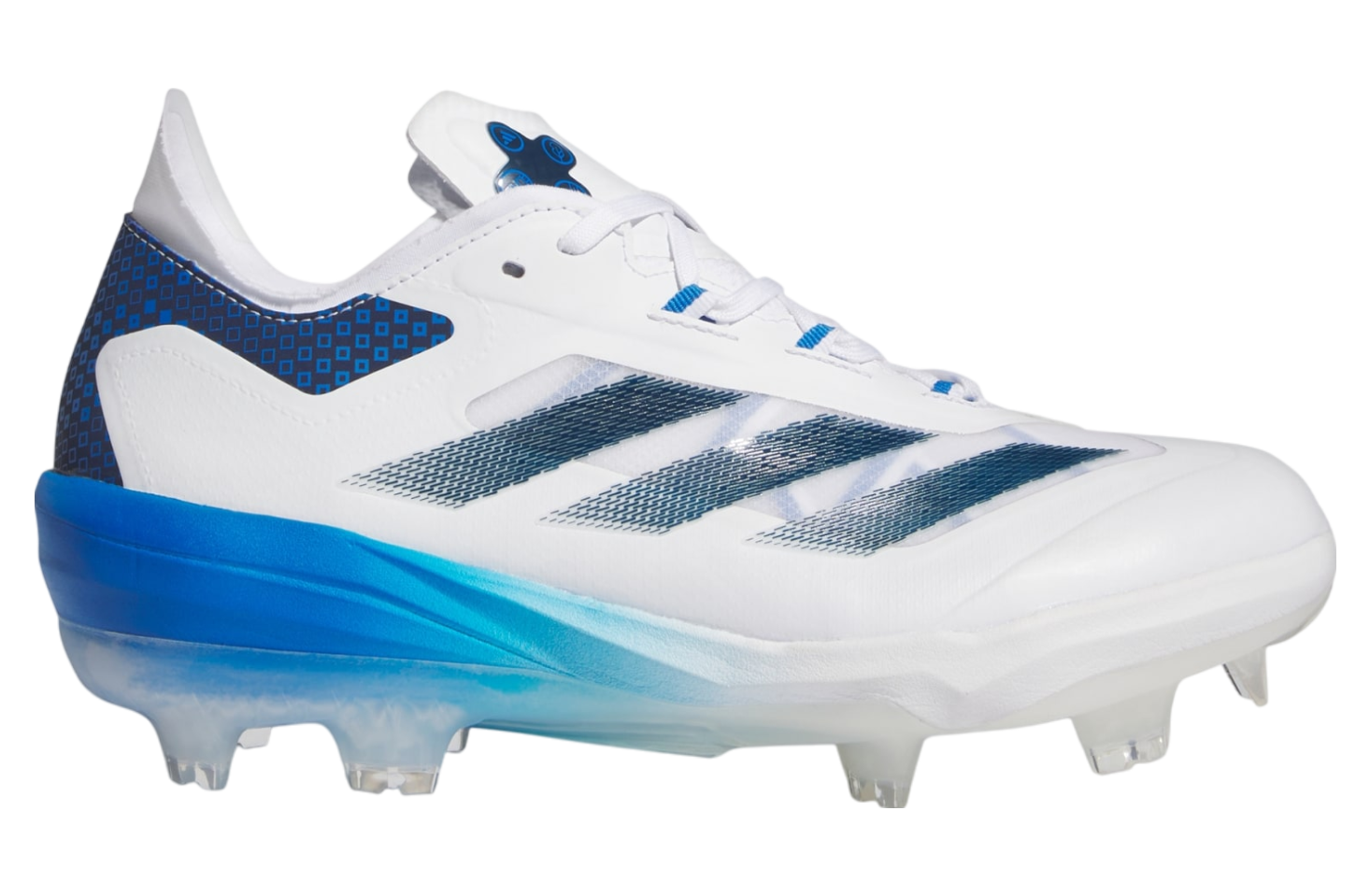 Adidas Adizero Impact Tpu Warp Speed Cloud White / Team Navy Blue 2