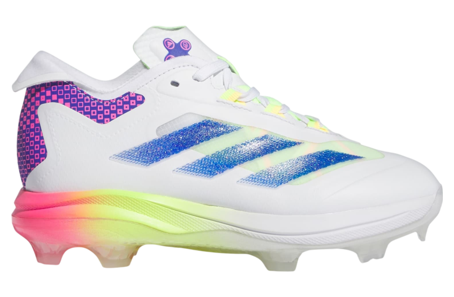 Adidas Adizero Impact Tpu Warp Speed GS Cloud White / Lucid Blue