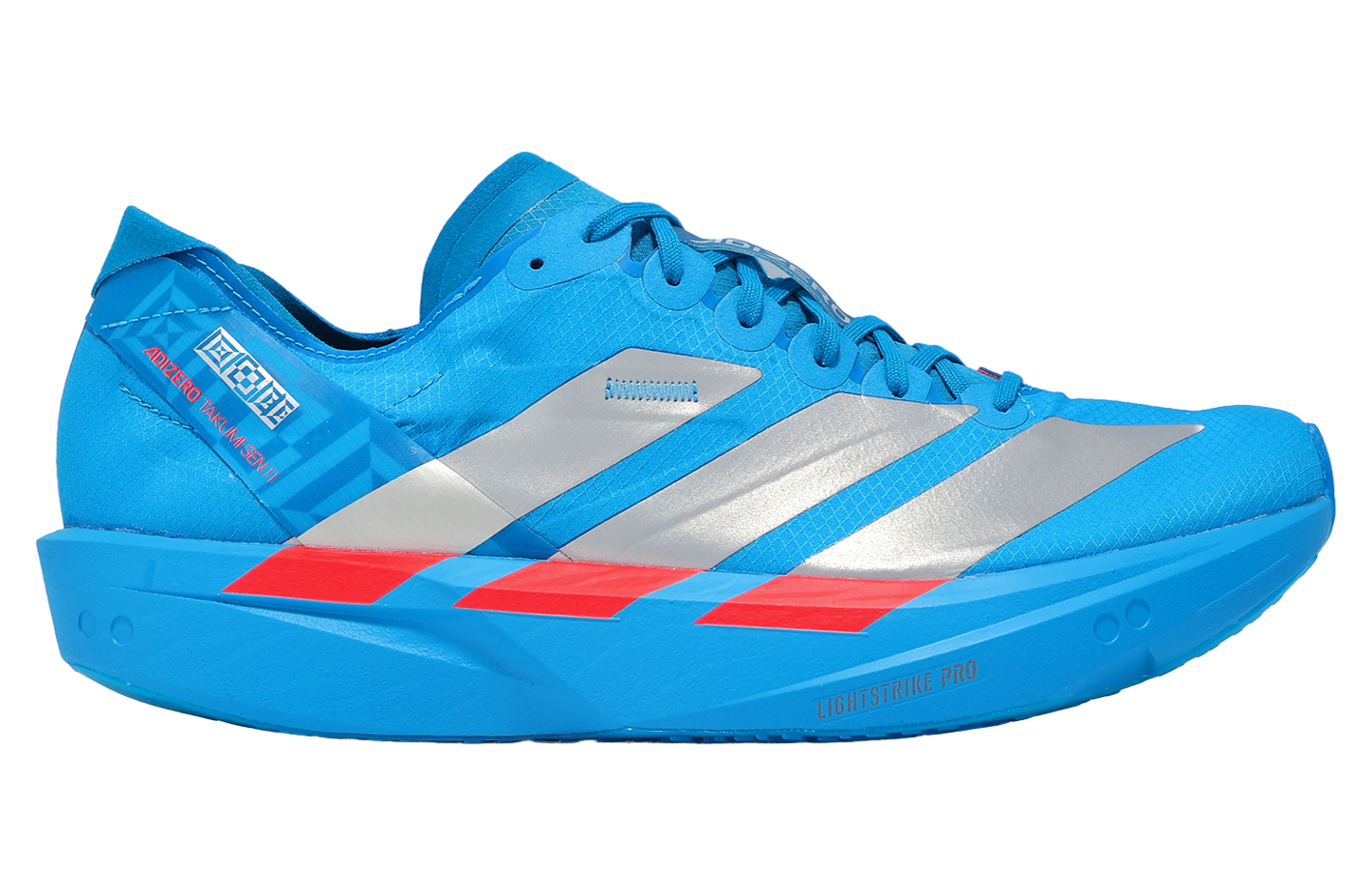Adidas Adizero Takumi Sen 11 Solar Blue / Silver Metallic