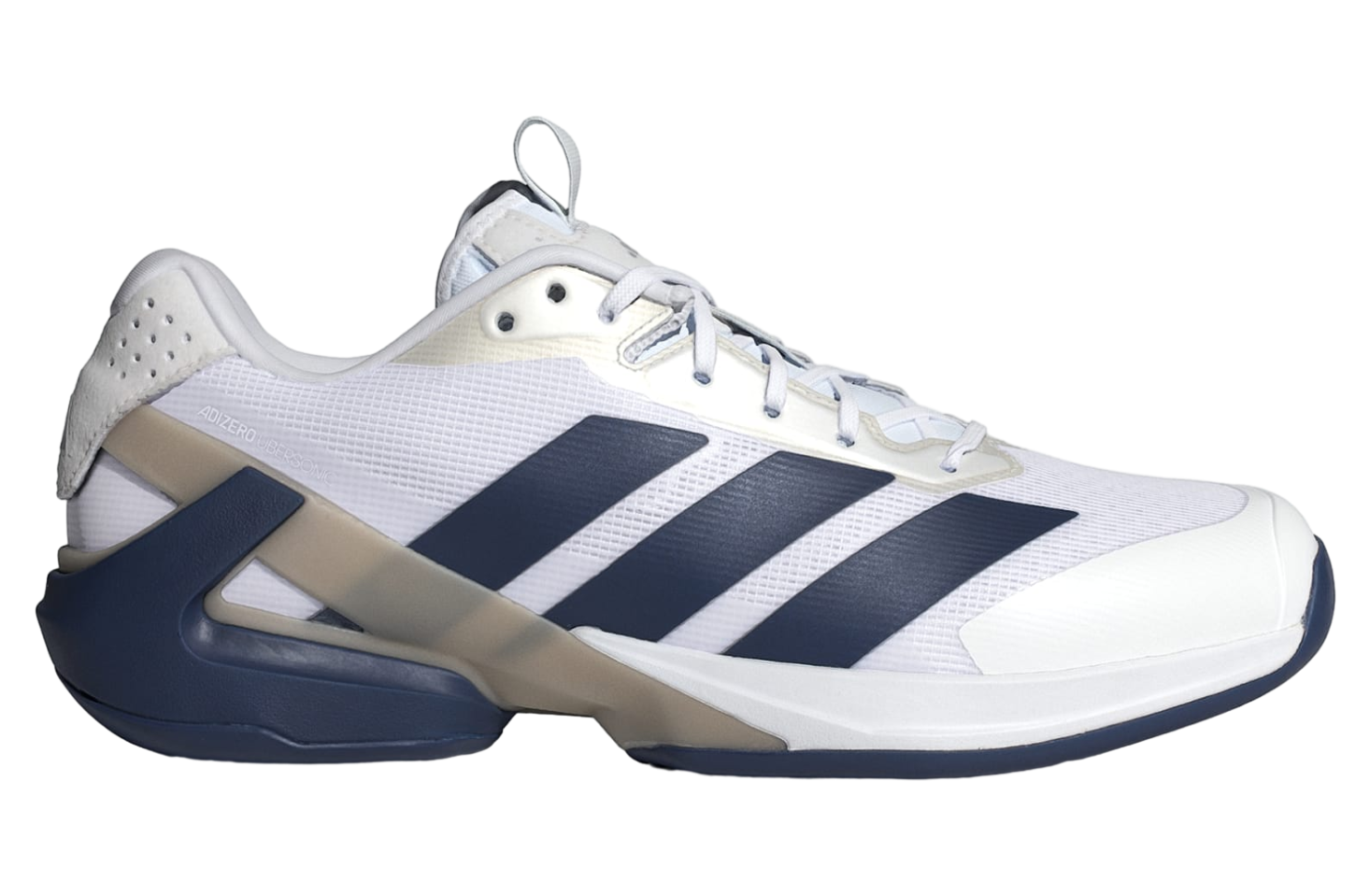 Adidas Adizero Ubersonic 5 Cloud White / Dark Blue