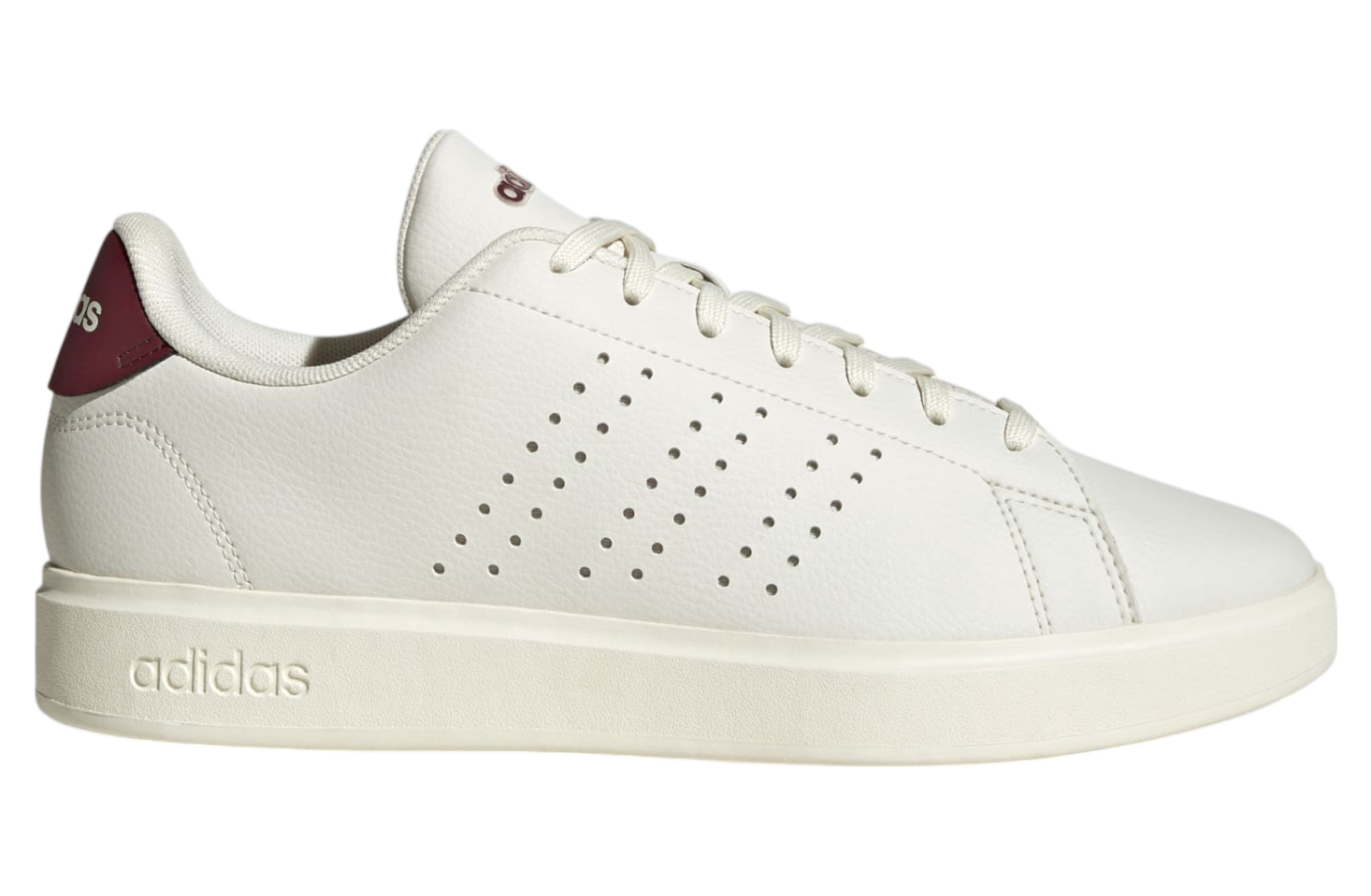 Adidas Advantage 2.0 Off White / Aurora Ruby