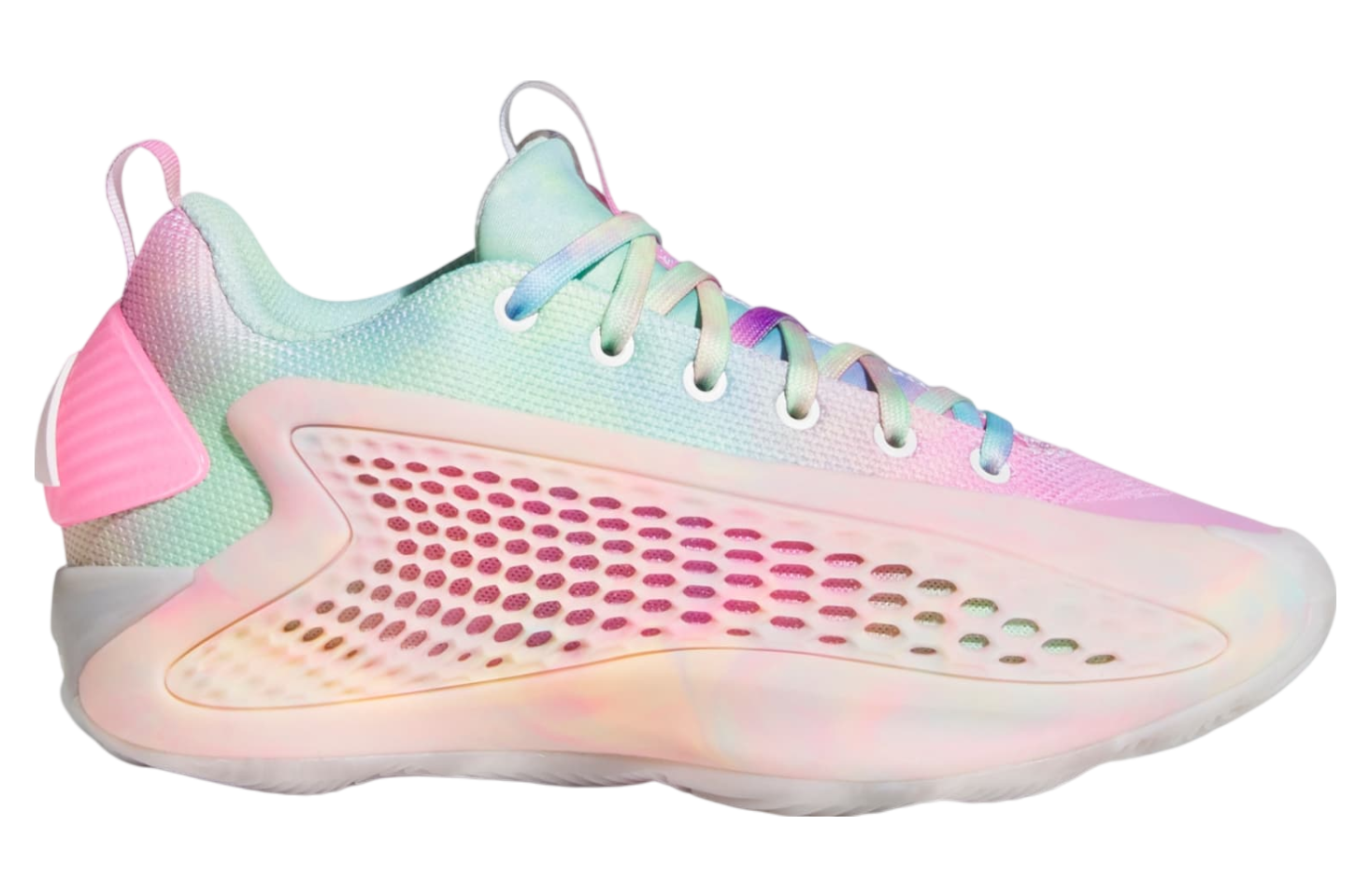 Adidas Anthony Edwards 1 Low GS Cloud White / Acid Orange