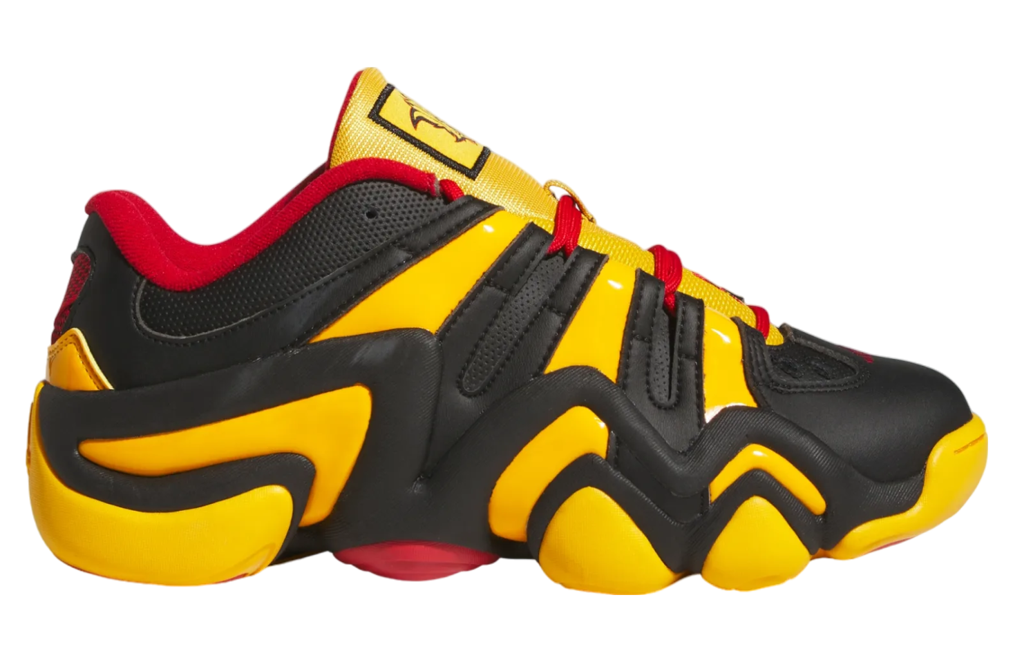 Adidas Arkansas Pine Bluff Crazy 8 Low Core Black / Team Colleg Gold 2