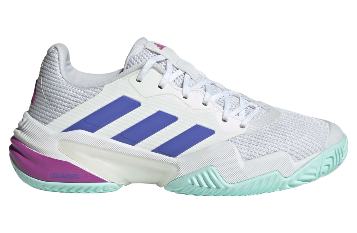 Adidas Barricade 13 WMNS Cloud White / Cobalt Blue