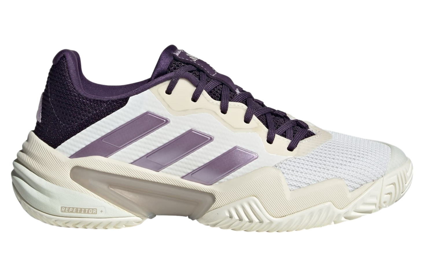 Adidas Barricade 13 WMNS Core White / Powder Plum