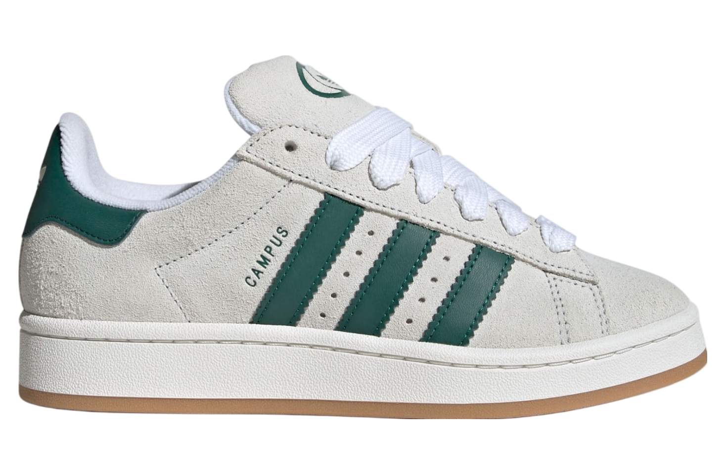 Adidas Campus 00s WMNS Crystal White / Core White / Collegiate Green