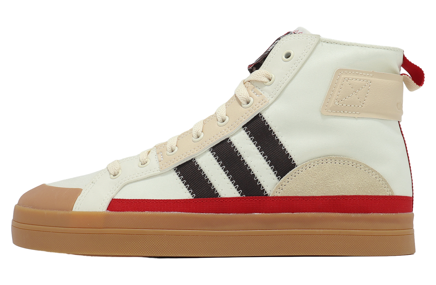 Adidas City Canvas HI Beige / Red
