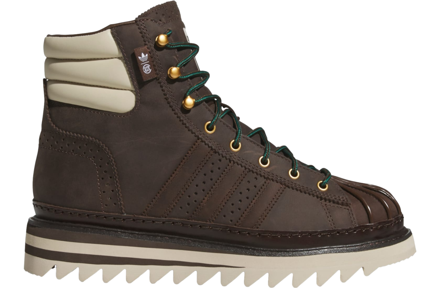 Adidas Clot Pro Model BY Edison Chen Dark Brown / Wonder Beige