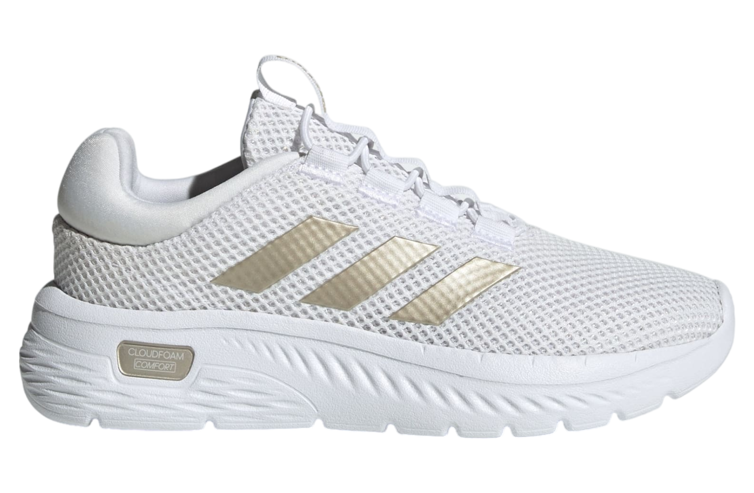 Adidas Cloudfoam Comfy WMNS Cloud White / Champagne Met.