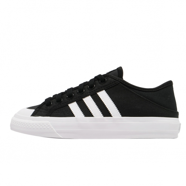 adidas Collapsible Nizza Lo Core Black Footwear White - Apr. 2021 - GY0408