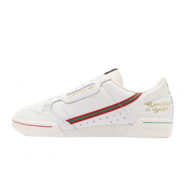 adidas continental 80 green and red