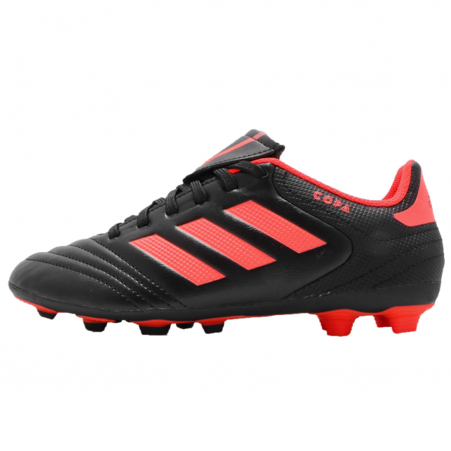 adidas Copa 17.4 FxG GS Black Red BY1587