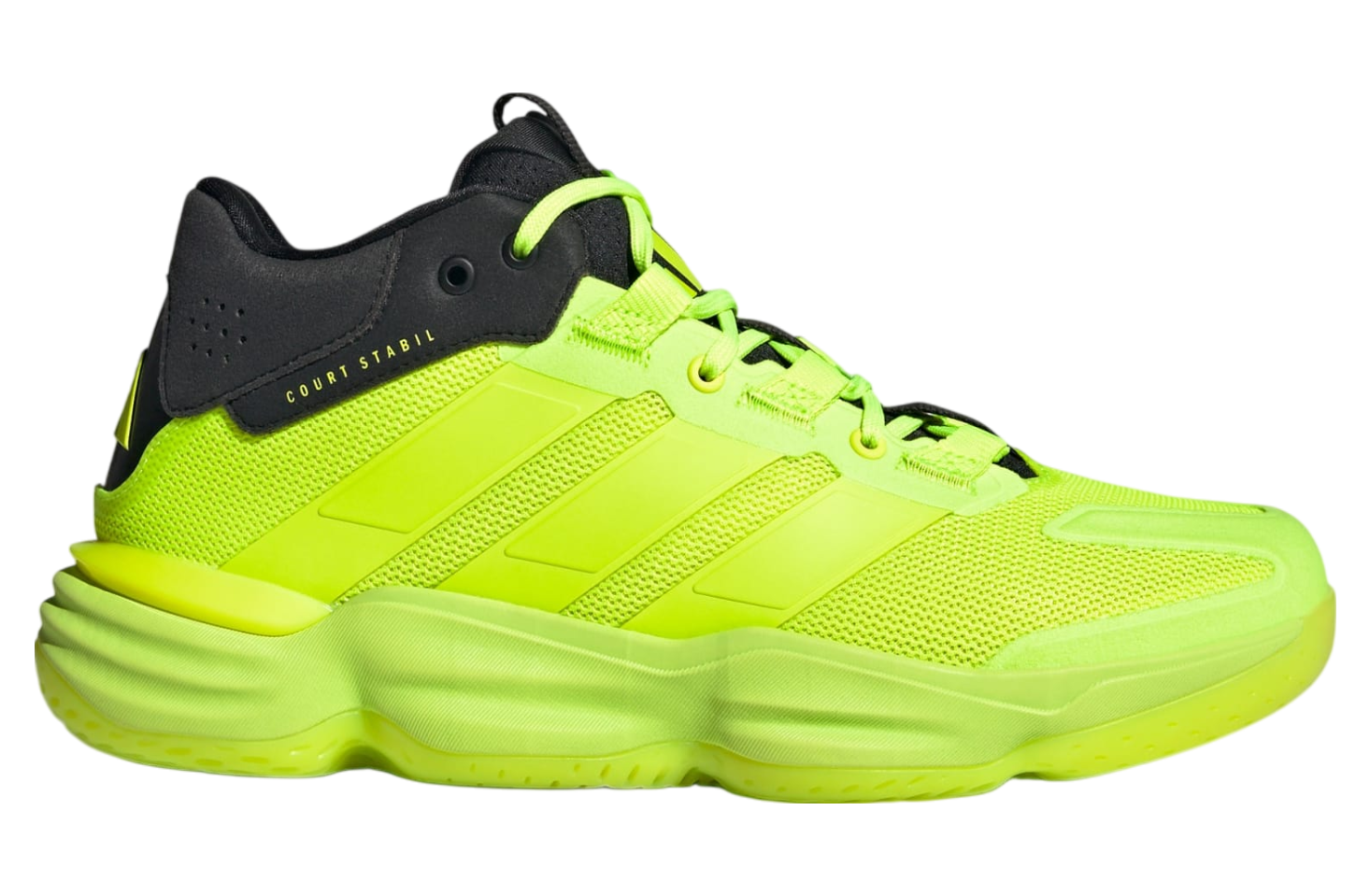 Adidas Court Stabil Indoor Lucid Lemon / Core Black