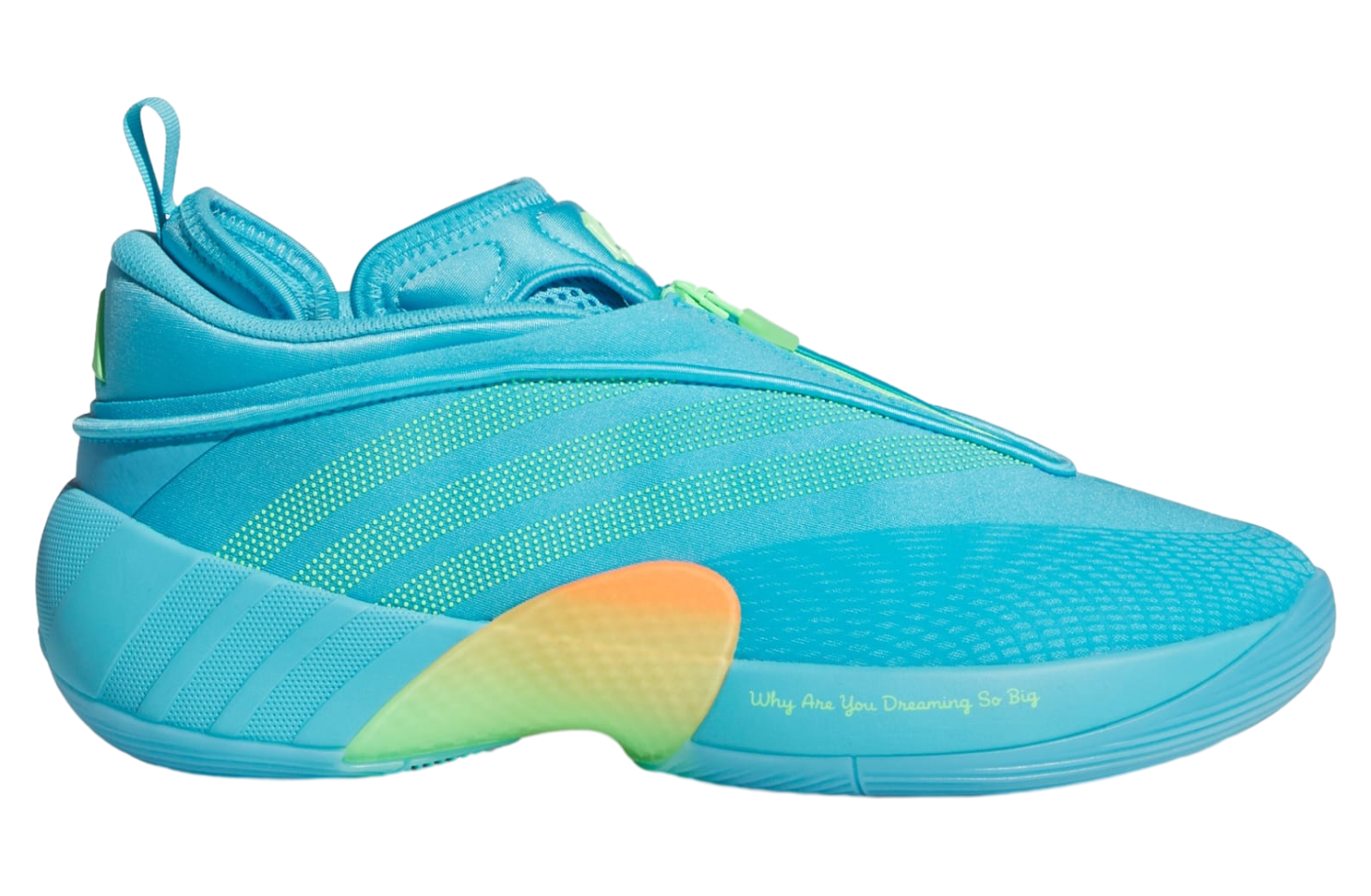 Adidas D.o.n. Issue 7 Bright Cyan / Screaming Orange