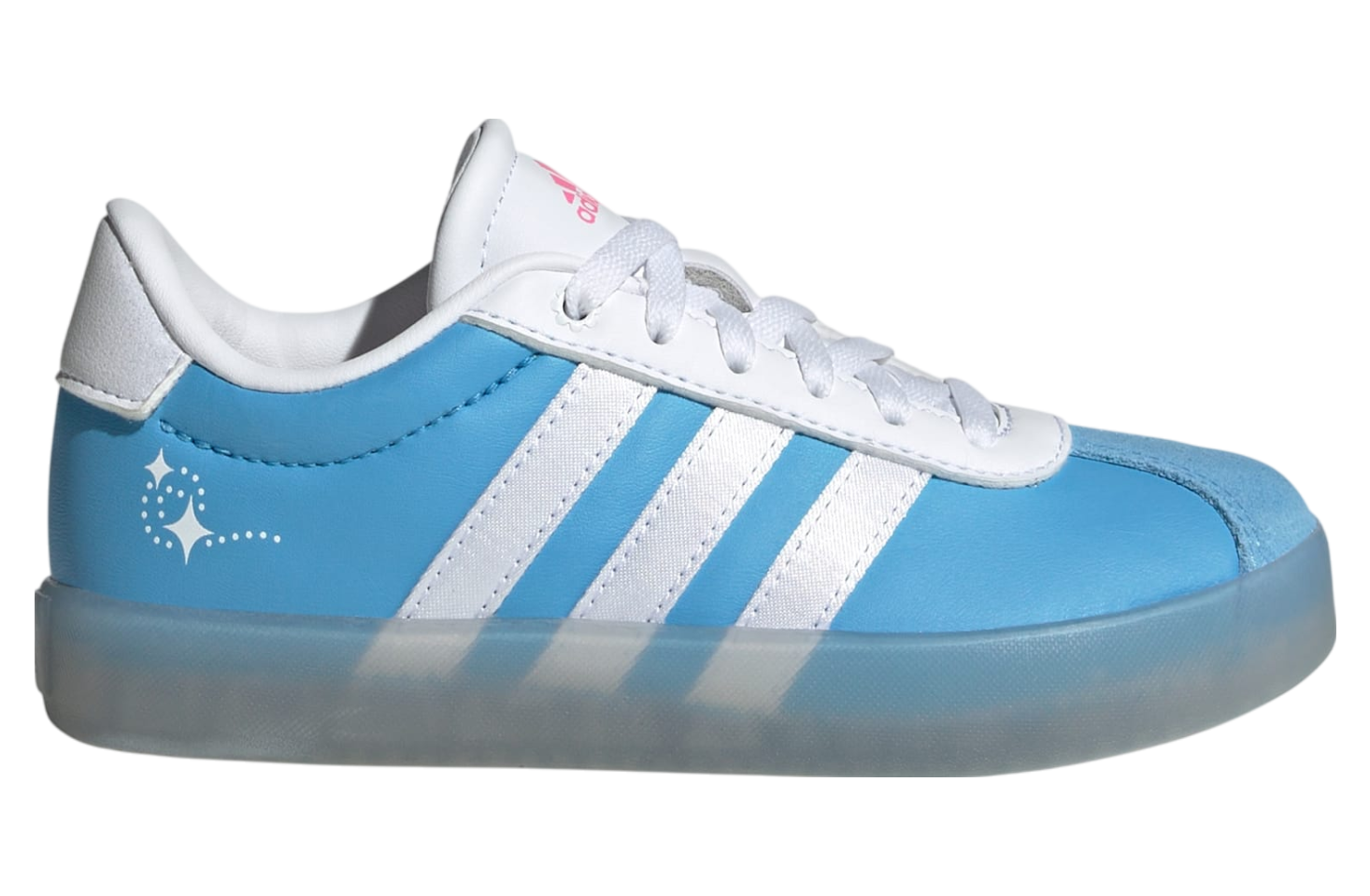 Adidas Disney Cinderella VL Court 3.0 GS Semi Blue Burst / Cloud White