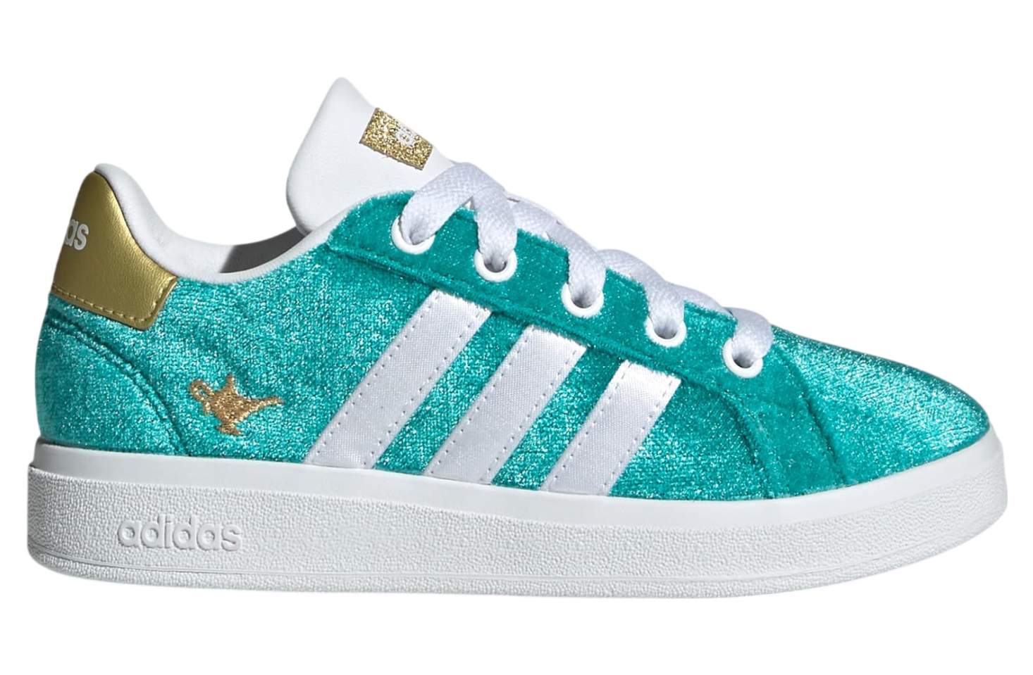 Adidas Disney Jasmine Grand Court 2.0 GS Pure Teal / Cloud White