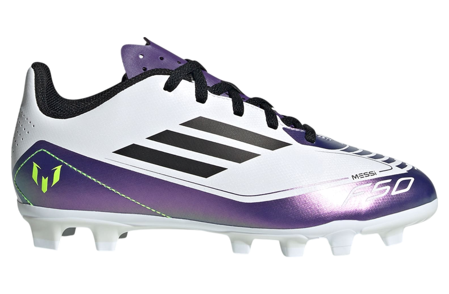 Adidas F50 Club Messi Multi-ground Gs Cloud White / Core Black