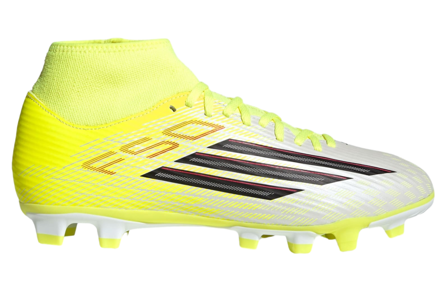 Adidas F50 Club Mid Cut FG / Multi Ground Team Solar Yellow 2 / Core Black