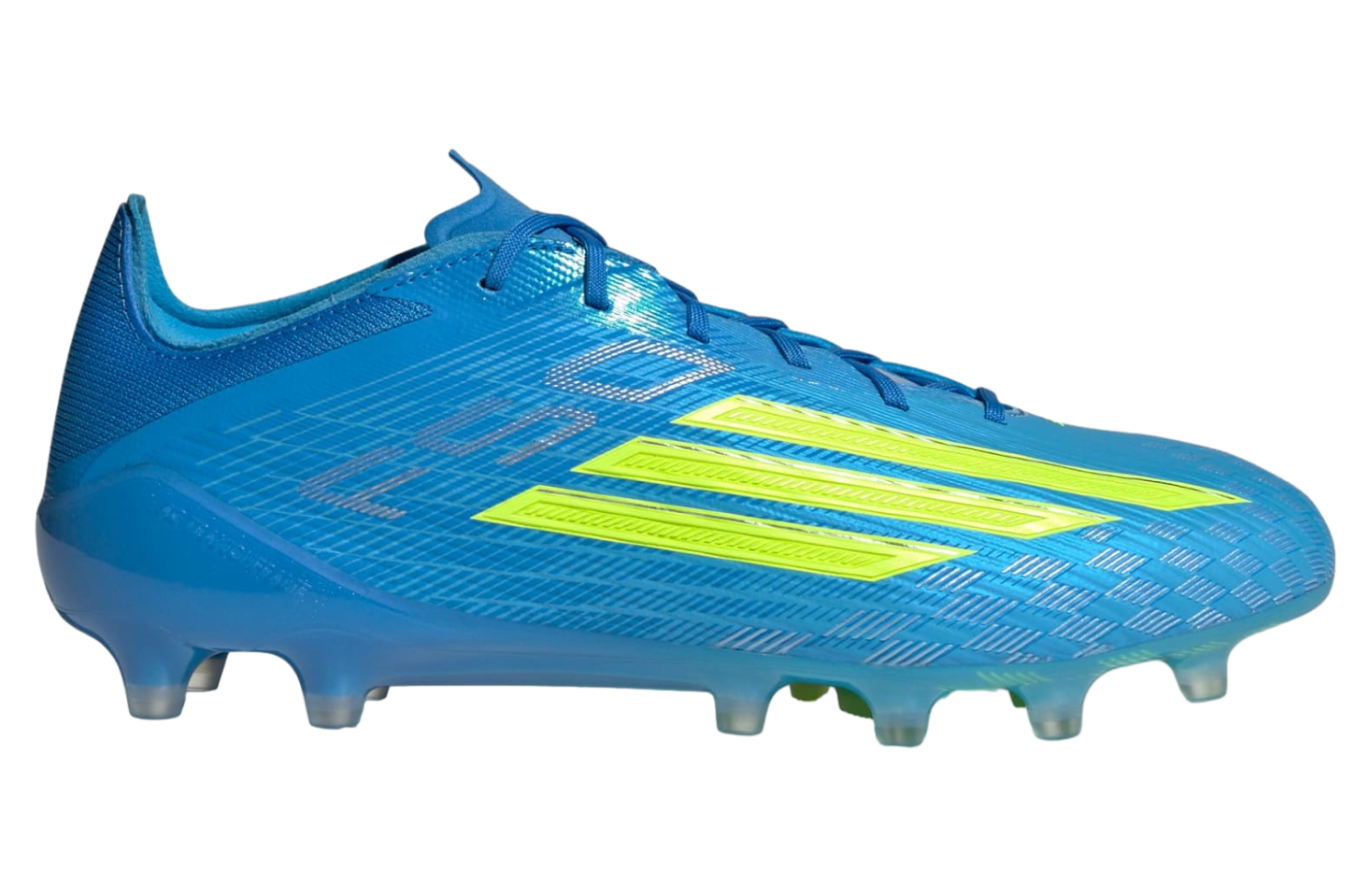 Adidas F50 Elite Artificial Ground Lucid Ray Blue / Team Solar Yellow 2