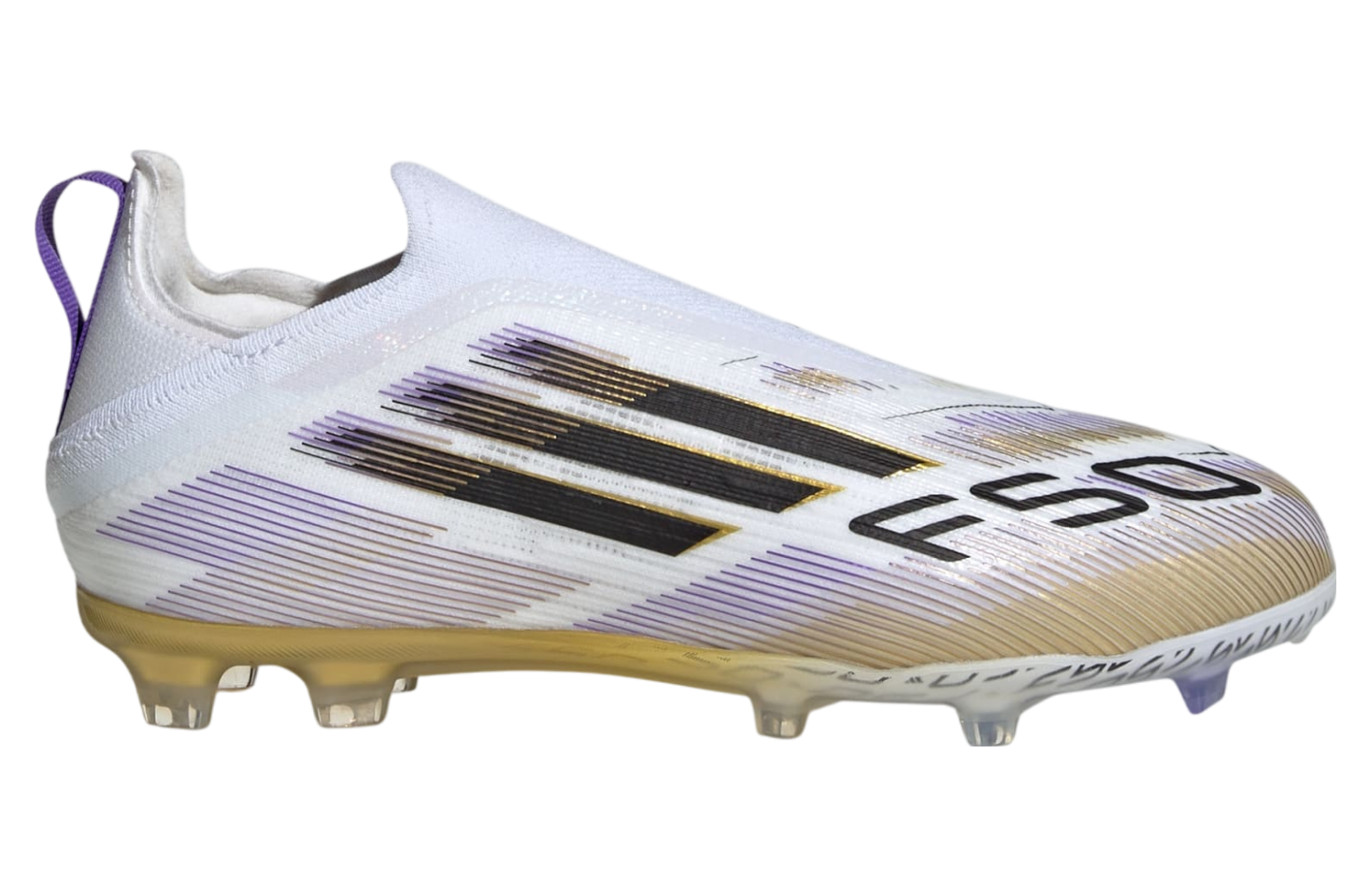 adidas F50 Elite Mid-Cut Firm Ground Cleats - White | Free