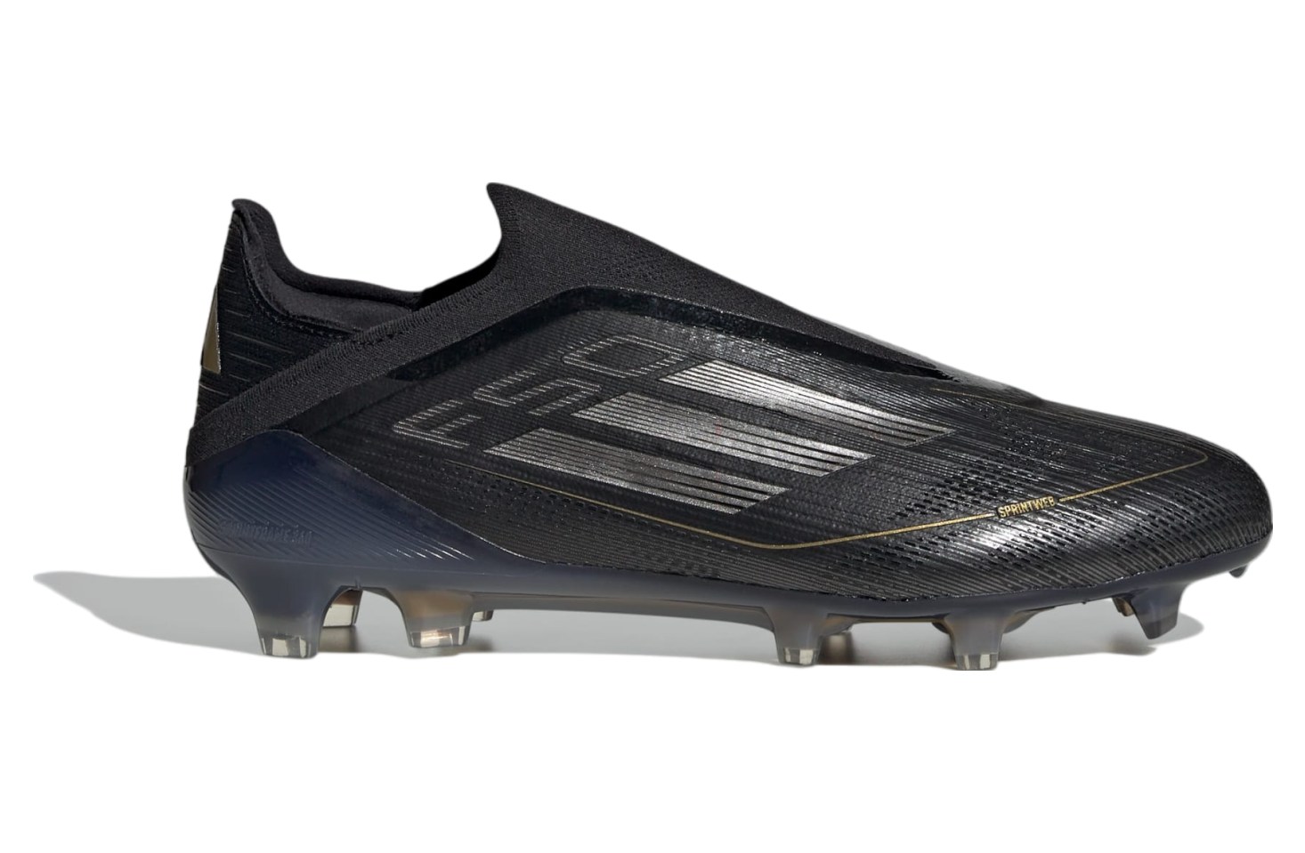 Adidas F50 Elite Laceless FG WMNS Core Black / Iron Metallic