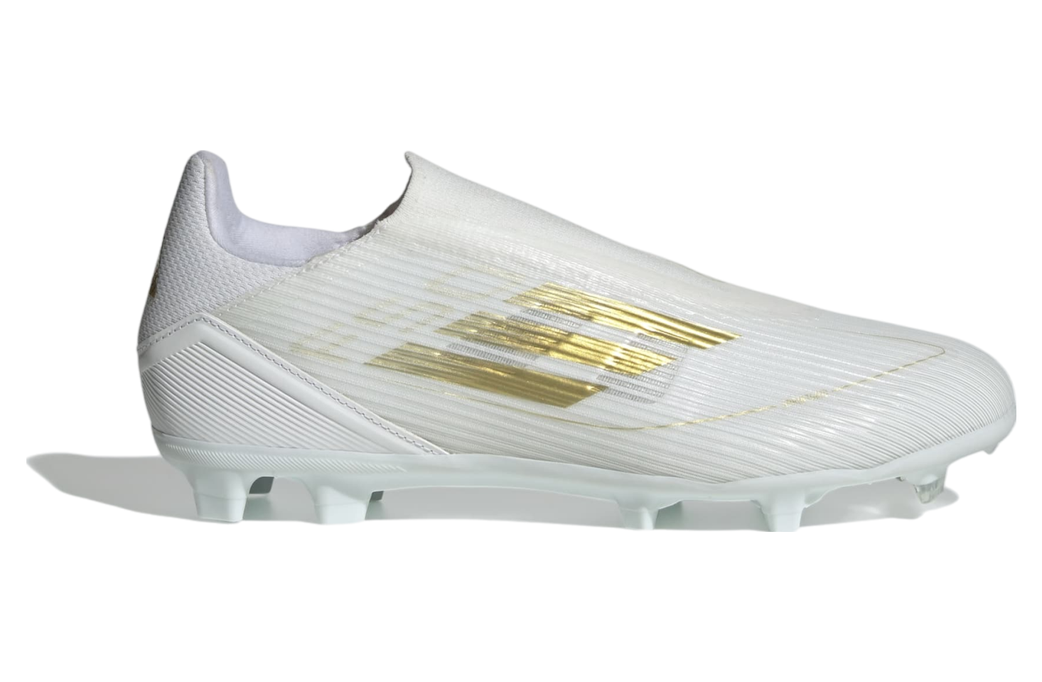 Adidas F50 League FG/MG Cloud White / Gold Metallic